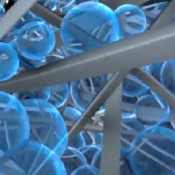 Filtr z nanovláken má velmi vysokou absorpci kapénky.